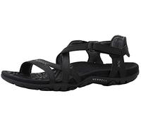 Merrell Women's Sandspur Rose Black Night Leather Sandal 7 M US