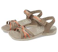 Merrell Women's Terran 3 Cush Cross Sandal, Moon/Clay, UK 3