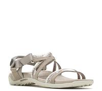 Merrell Women's Terran 3 CUSH Lattice Sport Sandal, Moon, 5 UK