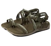 Merrell Women's Terran 3 CUSH Lattice Sport Sandal, Olive, 4 UK