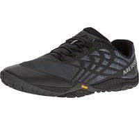 Merrell Women's Trail Glove 7 Sneaker, Black/Black, 4 UK