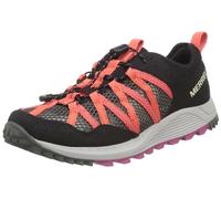 Merrell Women's Wildwood Aerosport Walking Shoe, Black/Hi C, UK 5