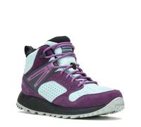Merrell Women's Wildwood Mid Leather Waterproof Hiking Boots, Frost Blue, 7.5 UK