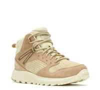 Merrell Women's Wildwood Mid LTR Wp Hiking Shoe, Tan/Reed, 8.5 UK