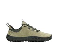 Wrapt Suede Hiking Trainers olive green