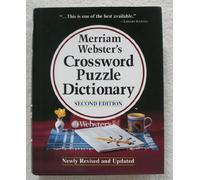 Merriam-Webster's Crossword Puzzle Dictionary