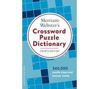 Merriam Webster's Crossword Puzzle Dictionary