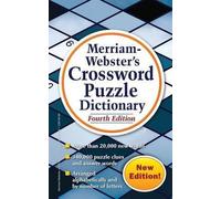 [(Merriam Webster's Crossword Puzzle Dictionary)] [By (author) Merriam-webster Inc.] published on (August, 2015)