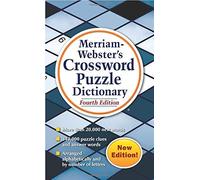 Merriam Webster's Crossword Puzzle Dictionary by Merriam-Webster Inc. (2015-08-21)