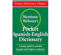 Merriam-Webster's Pocket Spanish-English Dictionary (Pocket Reference Library)