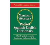Merriam Webster's Pocket Spanish-English Dictionary (Pocket Reference Library)