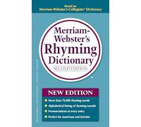 Merriam-Webster's Rhyming Dictionary