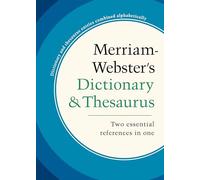 MerriamWebster's Dictionary and Thesaurus