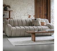 Merricks Soft Brushed 3 Seater Sofa light taupe