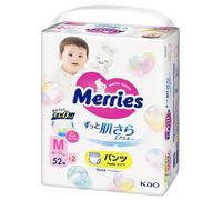 MERRIES Japanese Pants, M, 6-11 kg, 52+2 pcs.