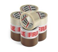 Merrimen 12 Pack Strong Heavy Duty Roll Pack Packaging Tape, 48MM x 66M Merrimen Multicolor