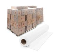 Merrimen Heavy Duty Pallet Stretch Shrink Wrap Roll | Strong & Secure Packaging Plastic Cling Film | Ideal for Packing, Moving Heavy Objects and Shifting Fragile Items | (Clear, 400mm x 150m)