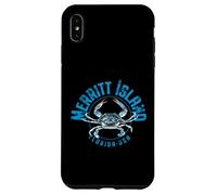 Merritt Island Florida Blue Crab Design Case for iPhone XS Max