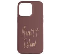 Merritt Island Florida Vintage elegant design Case for iPhone 15 Pro Max