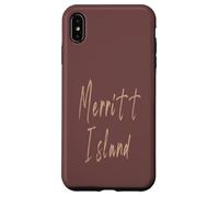 Merritt Island Florida Vintage elegant design Case for iPhone XS Max