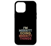 Merritt Name Merritt Personalized Name First Given Case for iPhone 12 Pro Max
