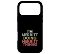 Merritt Name Merritt Personalized Name First Given Case for iPhone 17 Pro Max