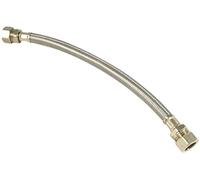 Merriway 15 x 500 mm BH00797 Flexible Braided Compression Tap Connector, 3/4 inch BSP x