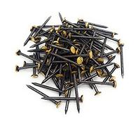 Merriway® BH00085 (40 Pcs) Tempered and Hardened Picture Hook Pin with Brass Head - Pack of 40 Pieces