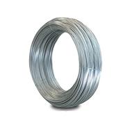 Merriway® BH00324 Galvanised Coated Garden Wire, 1mm x 80 Metres (260ft) 18 Gauge 5/128 inch Thickness, Grey