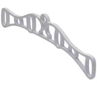 Merriway® BH00828 Traditional Rack End for Overhead Pot Hanger Clothes Airer, 360 mm (14.4 inch) White