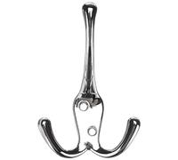 Merriway® BH00829 Triple Hat and Coat Hook - Chrome Plated