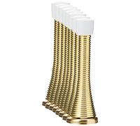 Merriway® BH01171 (8 Pcs) EB Brass Plated Spring Door Stops - Pack of 8 Pieces