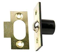 Merriway BH01246 (2 Pcs) Bales Cupboard Cabinet Door Catch, Brass Plated 19 mm (3/4 inch) - Pack of 2 Pieces