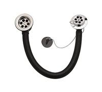 Merriway® BH01262 Combined Bath Waste and Overflow with Plug and Chain, 40mm (1.1/2 inch)