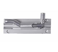 Merriway BH01397 Cranked Door Bolt Aluminium 75mm