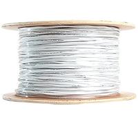 Merriway BH01493 Speaker Cable 0.2 x 42 Strand White (20 Metres) -1 Pcs