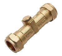 Merriway® BH01652 15mm Non-Return Double Check Valve - Brass