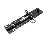 Merriway BH01738 Type 2A Heavy Duty Brenton Bolt Padbolt, 150mm -Black Pad