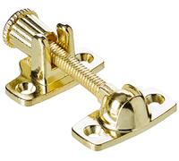 Merriway BH01890 Sash Window Fastener EB, Brass