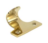 Merriway BH01897 (2 Pcs) Sliding Sash Window Lift, Polished Solid Brass - Pack of 2 Pieces