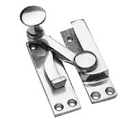 Merriway BH01959 Sash Window Fastener Swing Arm Type-Polished Chrome Plated (Pack of 1)