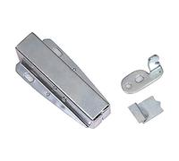 Merriway BH01968 Push Cupboard Doors and Loft Hatch Touch Latch Catch, Bright Zinc Plated