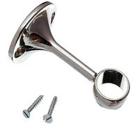 Merriway BH01997 CP Towel Rail Centre Support Bracket, 19mm (3/4 inch) - Chrome Plated 19 mm