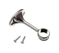 Merriway BH02001 CP Towel Rail Centre Support Bracket, 25mm (1 inch) - Chrome Plated 25 mm