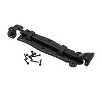 Merriway BH02029 Antique Straight Surface Tower Bolt, Black 150mm (6 inch)