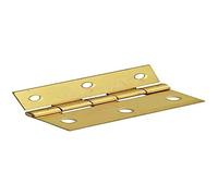 Merriway BH02208 Hinge - Butt Brass Dsw 75mm -2 Pcs