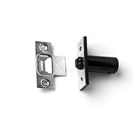 Merriway BH02318 Adjustable Roller Cupboard Cabinet Door Catch - Chrome Plated Plates
