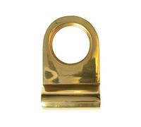 Merriway BH02580 Victorian Door Cylinder Pull - Polished Brass