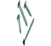 Merriway BH02638 (20 Pcs) Hardened Cross Head Pozi Pan Head Self Tapping Screw, 8 x 1 inch Bright Zinc Plated - Pack of 20 Pieces