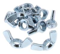 Merriway BH02780 (15 Pcs) Wing Nut M8 (5/16 inch) - Bright Zinc Plated - Pack of 15 Pieces